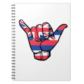 Carnet Shaka Hawaii (Devant)