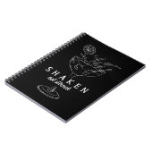 Carnet Shaken Martinis Boire Alcool Drôle Bartender (Côté gauche)