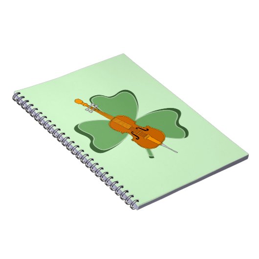 Carnet Shamrock Cello (Côté Droit)