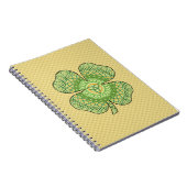 Carnet Shamrock celte (Côté Droit)