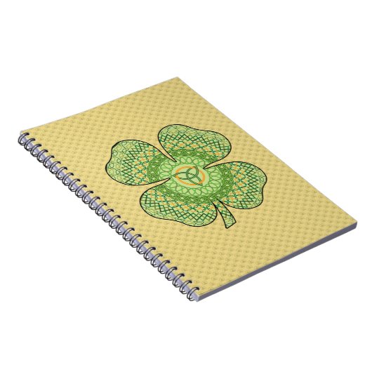 Carnet Shamrock celte (Côté Droit)