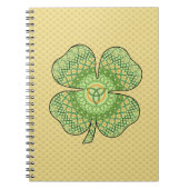 Carnet Shamrock celte (Devant)