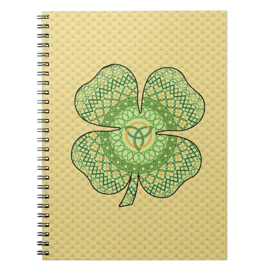 Carnet Shamrock celte (Devant)