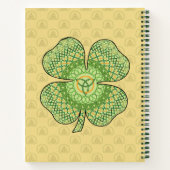 Carnet Shamrock Celtique (Dos)