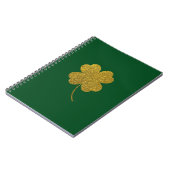 Carnet Shamrock de la Saint-Patrick (Côté gauche)
