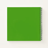 Carnet Shamrock de la Saint Patrick Clover Lucky Green Be (Dos)