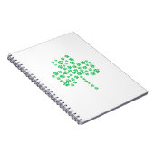 Carnet Shamrock Empreinte de patte de chien (Côté Droit)