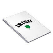 Carnet Shamrock irlandais St Patrick's (Côté Droit)