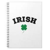 Carnet Shamrock irlandais St Patrick's (Devant)