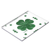 Carnet Shamrock - style vintage (Côté gauche)