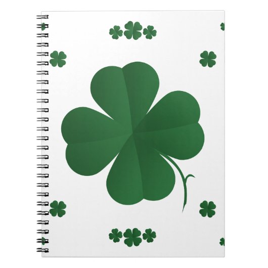 Carnet Shamrocks (Devant)