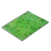 Carnet Shamrocks dorés (Côté gauche)