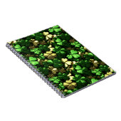 Carnet Shamrocks Gold Green (Côté Droit)