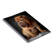 Carnet Shar Pei Chien intelligent avec conception de livr (Côté Droit)