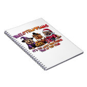 Carnet Shar Pei Halloween Thanksgiving Noël classique (Côté Droit)