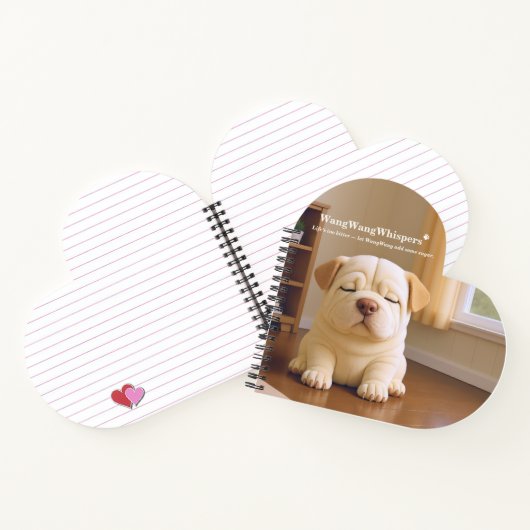 Carnet Shar Pei Puppy - Soft Serenity by WangWang (Intérieur)