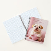 Carnet Shar Pei Puppy – Sweet Embrace by WangWang (Intérieur)