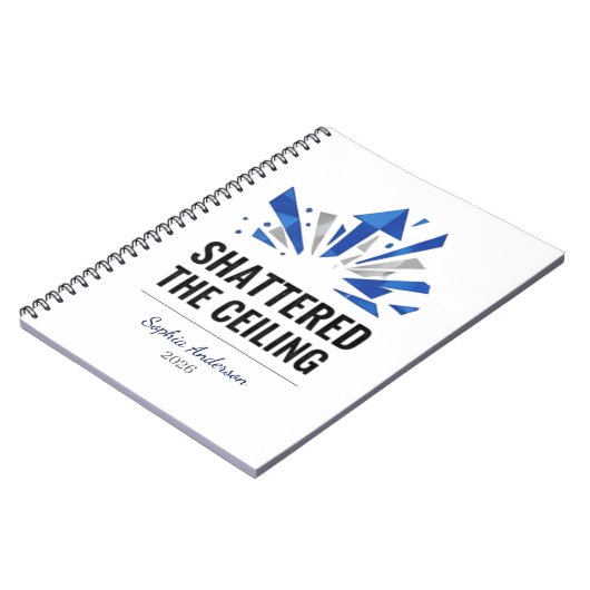Carnet Shattered The Ceiling | Personalized (Côté gauche)