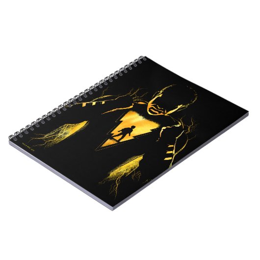 Carnet SHAZAM ! | Shazam et Billy Lightning Silhouette (Côté gauche)