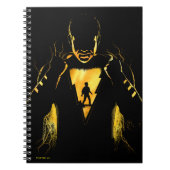 Carnet SHAZAM ! | Shazam et Billy Lightning Silhouette (Devant)