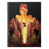 Carnet SHAZAM ! | Shazam Sunset Silhouette (Devant)