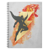 Carnet SHAZAM ! | Shazam Tiger & Lightning Graphic (Devant)