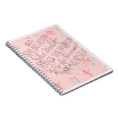 Carnet She Believed She Could -- RN Pastel Notebook (Côté Droit)