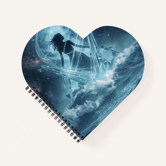 Carnet She Who Rises from the Crystal Sea (Devant)