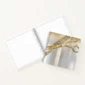 Carnet Sheen and Shears Hair Stylist Gold/Silver ID814 (Intérieur)