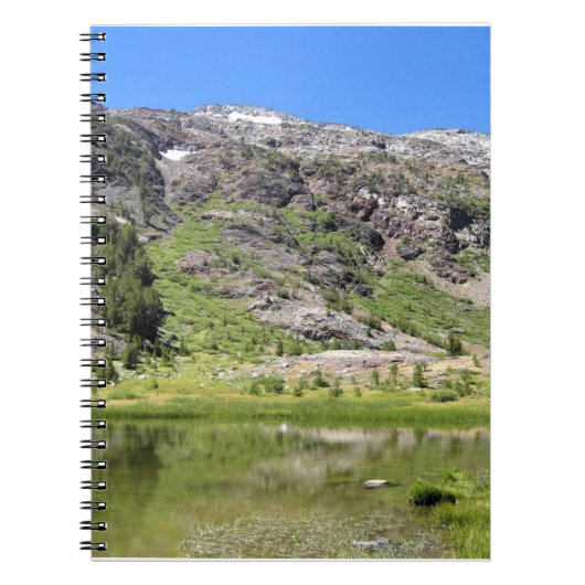 Carnet Shell Lake, Tioga Pass, (Devant)