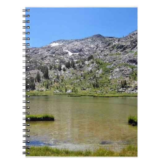Carnet Shell Lake, Tioga Pass, (Devant)