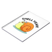 Carnet Shell Yeah Drôle de Punaisie d'Escargot (Côté gauche)