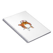Carnet Sheltie Chien en infirmière Casquette - animalsinh (Côté Droit)