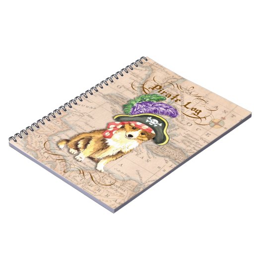 Carnet Sheltie Pirate (Côté gauche)