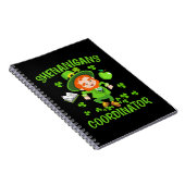 Carnet Shenanigans Coordonnateur Funny Enseignant St Patr (Côté Droit)