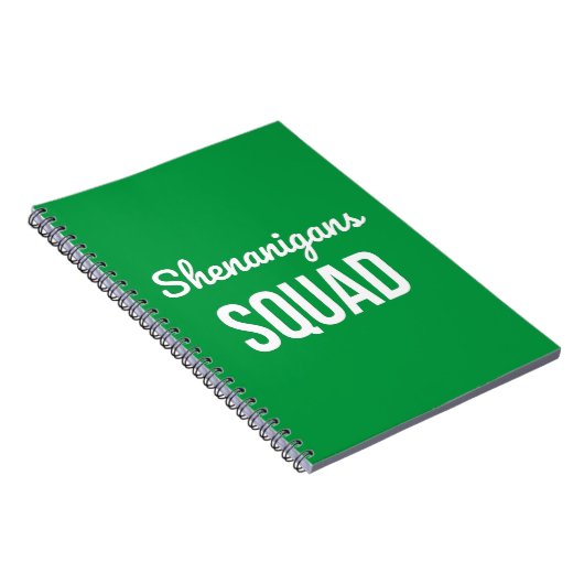 Carnet Shenanigans Squad St Patrick's Day (Côté Droit)