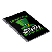 Carnet Shenanigator Celui Qui Provoque Des Shenanigans (Côté Droit)
