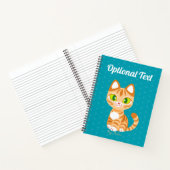 Carnet Sherbet le chat Tabby Orange (Intérieur)