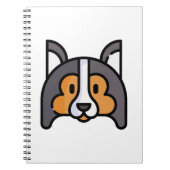 Carnet Shetland Sheepdog (Devant)