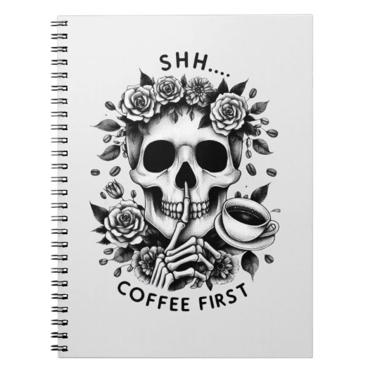 Carnet Shhh...Café d'abord (Devant)