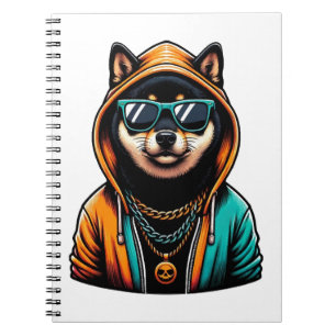 Carnet Shiba Inu dans le Sweat - shirt à capuche Streetwe