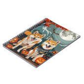 Carnet Shiba Inu Halloween Épouvantable (Côté gauche)