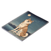 Carnet Shiba Inu Moonlight Notebook (Côté gauche)