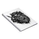 Carnet Shield Maiden Spear‑Sigil – Mythic Warrior Ink (Côté Droit)