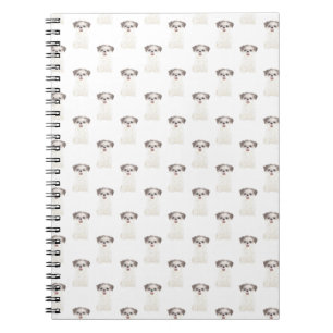 Carnet Shih Tzu (Brown et blanc)