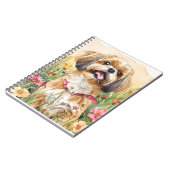 Carnet Shih Tzu - Carnet de chien mignon (Côté gauche)