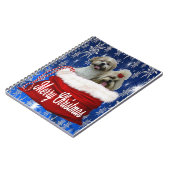Carnet Shih tzu Christmas (Côté gauche)