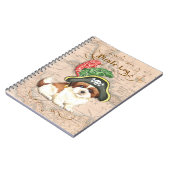 Carnet Shih Tzu Pirate (Côté gauche)
