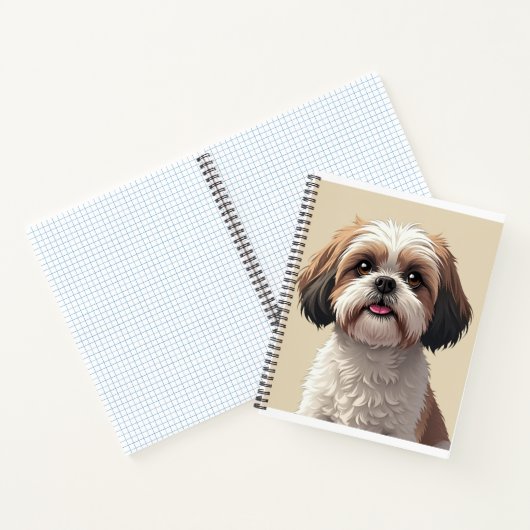 Carnet ShihTzu Mandoo (Intérieur)