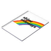 Carnet Shine Sideways (Côté gauche)